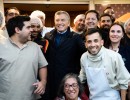 Macri visitó una empresa familiar que produce alfajores desde hace 43 años