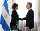 Macri recibió a directivos de Unicef en la Argentina