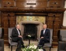 Mauricio Macri meets president-elect, Alberto Fernández, at the Casa Rosada