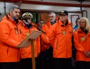 Marcos Peña encabezó el acto por los 50 años de la creación de la Base Marambio, en la Antártida