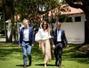 Awada y Macri recibieron al equipo de custodios en Olivos