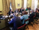 El Presidente encabezó una reunión de Gabinete nacional