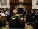 El presidente Macri recibió a los comandantes de las Fuerzas Armadas