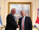 President Fernández receives President Miguel Díaz-Canel of Cuba