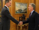 El presidente Macri fue recibido por el Rey Felipe VI de España