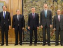 El presidente Macri fue recibido por el Rey Felipe VI de España