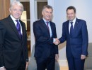 Macri se reunió en Suiza con autoridades de la Cruz Roja y de la OMC