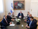 El Presidente encabezó la primera reunión del equipo encargado de la relación con EE.UU. y los organismos multilaterales