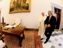 El Presidente se reunió con el Papa en el Vaticano