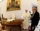 El Presidente se reunió con el Papa en el Vaticano