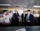 El Presidente dio inicio a la campaña antártica del rompehielos ARA Almirante Irízar