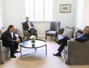 El Presidente recibió en la Residencia de Olivos al gobernador de La Rioja