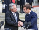 El presidente Alberto Fernández se reunió con el presidente de Francia, Emmanuel Macron