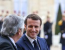 El presidente Alberto Fernández se reunió con el presidente de Francia, Emmanuel Macron