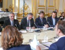 El presidente Alberto Fernández se reunió con el presidente de Francia, Emmanuel Macron