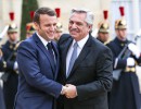 El presidente Alberto Fernández se reunió con el presidente de Francia, Emmanuel Macron