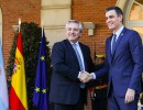 El presidente Alberto Fernández se reunió con el presidente del Gobierno español Pedro Sánchez