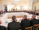 El Presidente mantuvo un desayuno de trabajo con representantes de empresas francesas