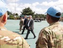 El presidente Alberto Fernández despidió al contingente que participará de la misión de paz de la ONU en Chipre