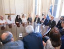 El presidente Alberto Fernández recibió a legisladores e intendentes de Córdoba