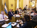 Coronavirus: el presidente Alberto Fernández encabezó una reunión del gabinete económico y social