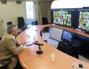 Coronavirus: El Presidente mantuvo una videoconferencia con miembros del Grupo de Puebla