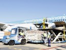 Coronavirus: Llegó al país el segundo vuelo de Aerolíneas Argentinas con insumos sanitarios desde China
