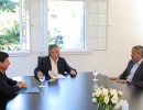 El Presidente recibió al empresario Luis Pérez Companc