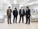 El Presidente recorrió el nuevo Hospital Modular de Emergencia de Almirante Brown