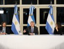 El Presidente encabezó la presentación de Argentina Construye, un plan federal que generará 750 mil puestos de trabajo