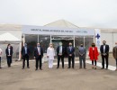 Coronavirus: El Presidente inauguró obras y recorrió un hospital modular y una fábrica de autopartes en Tucumán