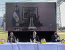 El Presidente inauguró por videoconferencia la ampliación de una planta de generación termoeléctrica en Marcos Paz