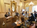 Coronavirus: El presidente Alberto Fernández encabezó la reunión del Comité de Vacunación en Casa Rosada