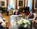 El Presidente recibió a representantes de la Cámara Argentina de Comercio y Servicios