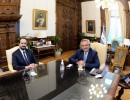 El Presidente se reunió con el embajador argentino en Italia, Roberto Carlés