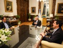 El Presidente se reunió con el reelecto intendente de Río Cuarto