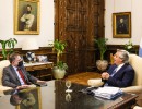 El Presidente se reunió con el embajador argentino en Rusia