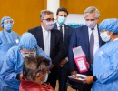 En Catamarca, el Presidente presenció un operativo de vacunación a mayores de 75 años