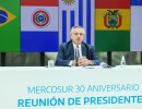 En su 30° aniversario, Alberto Fernández definió al MERCOSUR como una zona de paz, diálogo y cooperación