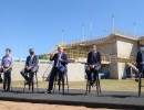 “Cuando trabajamos para los argentinos no tenemos sectores políticos”, dijo el presidente al inaugurar un acueducto en Chaco