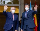 Alberto Fernández se reunió con el Rey Felipe VI de España y con el presidente Pedro Sánchez que anunció una visita a la Argentina