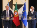 El primer ministro de Portugal expresó su apoyo a la posición de la Argentina en las negociaciones con el FMI