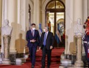 Argentina y España tienen un lazo indisoluble, afirmó Alberto Fernández al recibir en la Casa Rosada a Pedro Sánchez