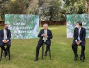 Estamos generando conciencia en las nuevas generaciones”, dijo el Presidente sobre la ley de Educación Ambiental Integral