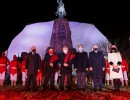 El Presidente participó esta medianoche en Salta del Toque de Silencio en honor al general Güemes, al cumplirse 200 años de su muerte  