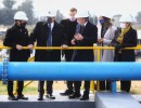 El Presidente inauguró una planta depuradora de AYSA para 30 mil vecinos del partido bonaerense de Presidente Perón