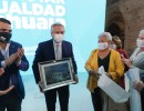 Con la entrega de más de 600 computadoras, el presidente Alberto Fernández lanzó el programa Conectar Igualdad en Ushuaia