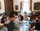 El presidente Alberto Fernández recibió a la mamá y la abuela de Guadalupe Lucero