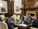 Fuerte avance en el programa de exportaciones: el Presidente recibió al director general de la empresa agrícola Syngenta, Antonio Aracre