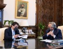 El Ministro de Trabajo informó detalles del aumento del piso salarial para el pago del Impuesto a las Ganancias tras reunirse con el Presidente